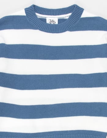JOLIE & JOY Girls Stripe Sweater Alternative Image