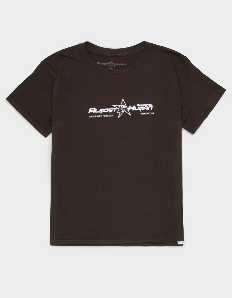 ALMOST HUMAN Pink World Boys Tee image number 1