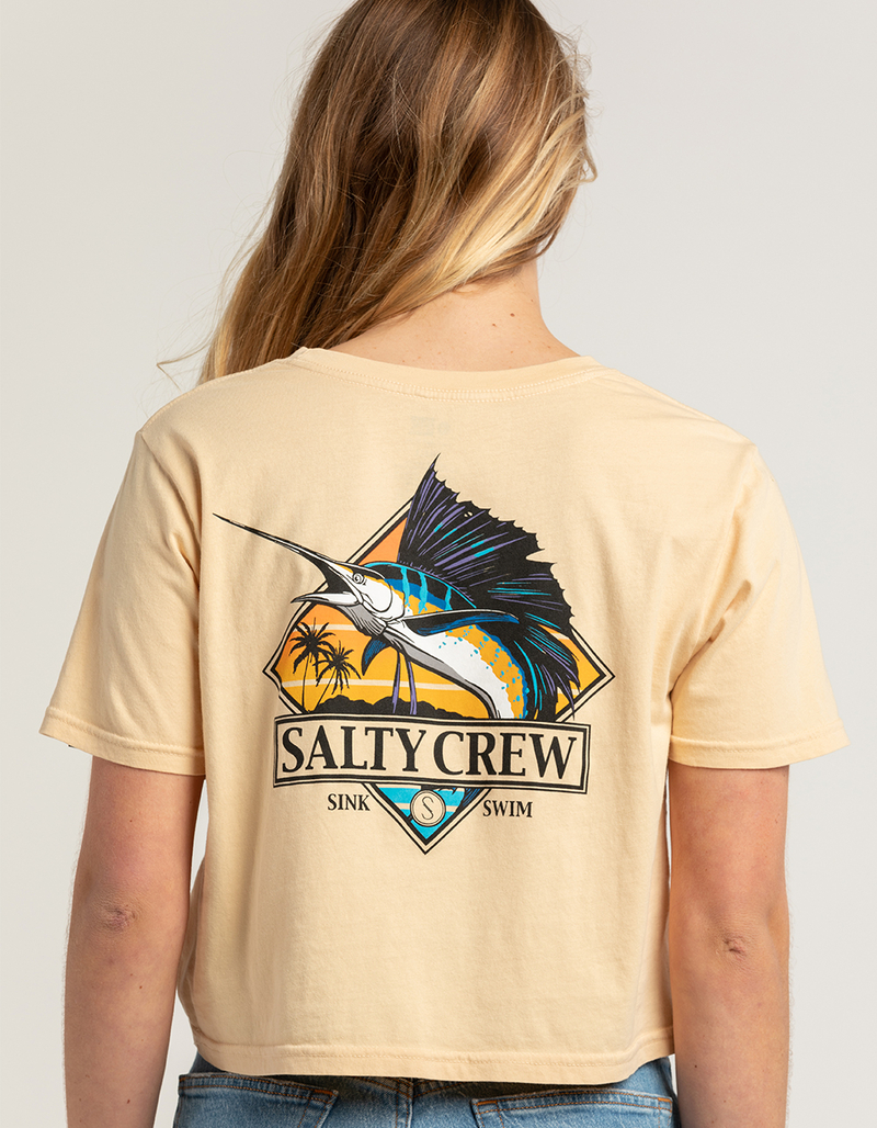 SALTY CREW Womens Crop Boyfriend Tee image number 0