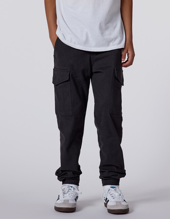 RSQ Boys Twill Cargo Jogger Pants Alternative Image