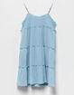 RSQ Girls Textured Babydoll Dress image number 2