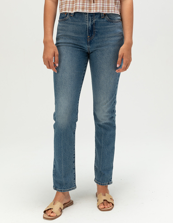 LEVI'S Premium Wedgie Slim Fit Womens Jeans - City Slim Alternative Image