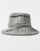 Reversible Plaid/Sherpa Bucket Hat image number 1