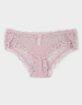 FULL TILT Allover Lace Up Hipster Panties image number 1