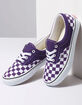 VANS Checkerboard Era Violet Indigo & True White Shoes image number 4