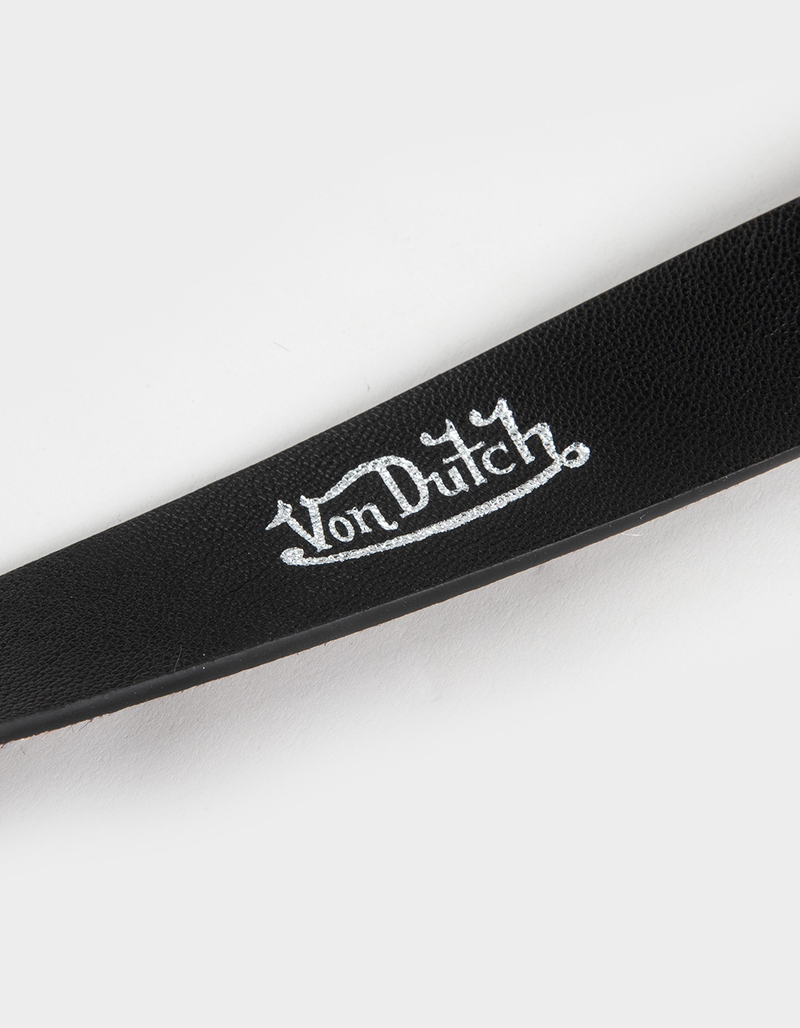 VON DUTCH Rhinestone Womens 35mm Belt image number 2