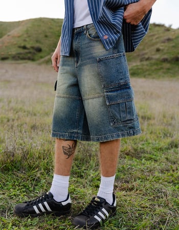 RSQ Mens Baggy Cargo Jorts Primary Image