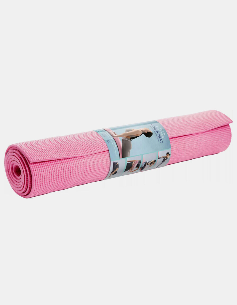 LOMI Fitness Pink Yoga Mat image number 0