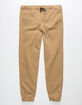 CHARLES AND A HALF Classic Tan Boys Jogger Pants image number 2