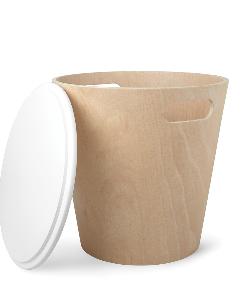 UMBRA Woodrow Storage Stool image number 1