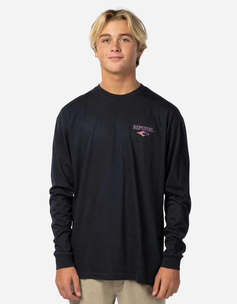 RIP CURL Shred Till Dead Mens Tee image number 1