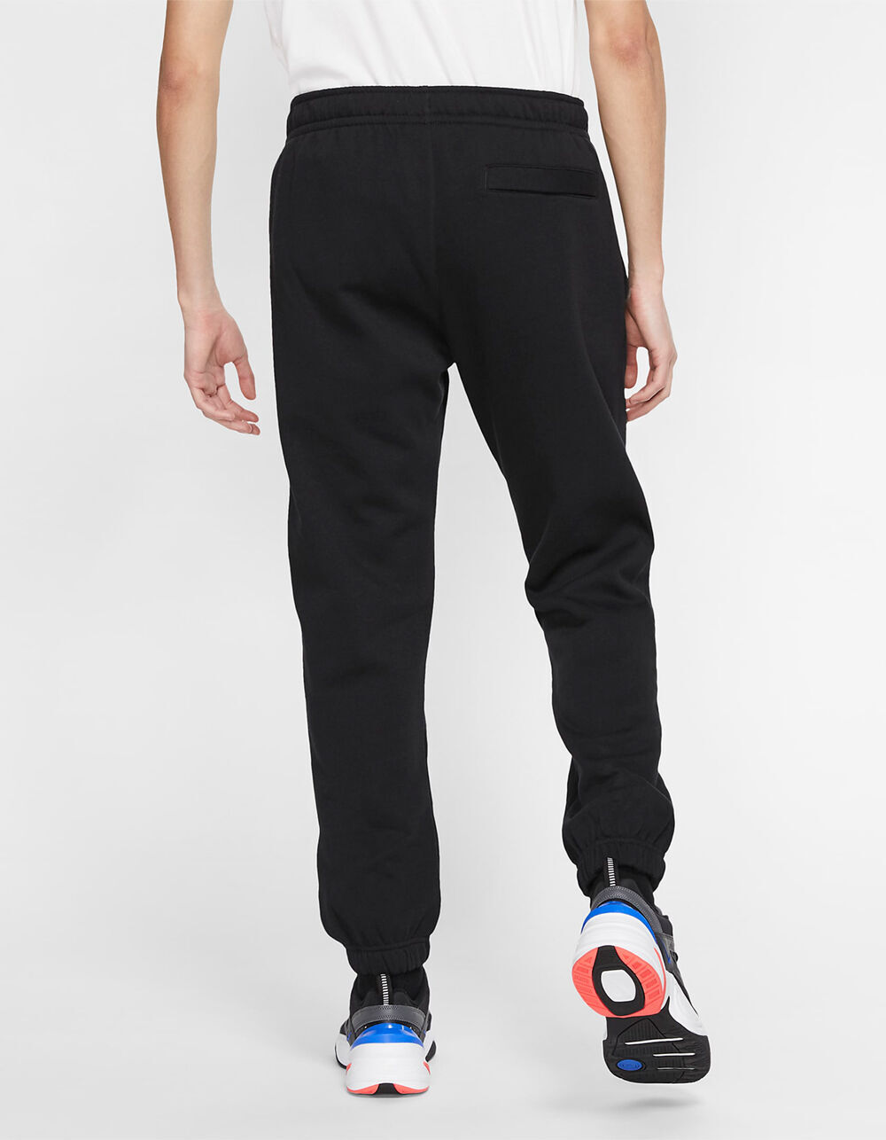 nike black club fleece joggers
