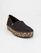 TOMS Alpargata Boardwalk Platform Womens Slip-On Shoes image number 2