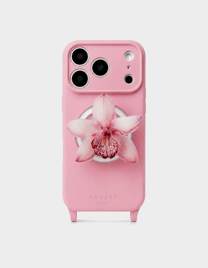 CORDEE CASES Pink Orchid Magnetic Phone Grip image number 1