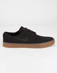 NIKE SB Zoom Stefan Janoski Canvas RM Black & Black-Gum Light Shoes image number 1