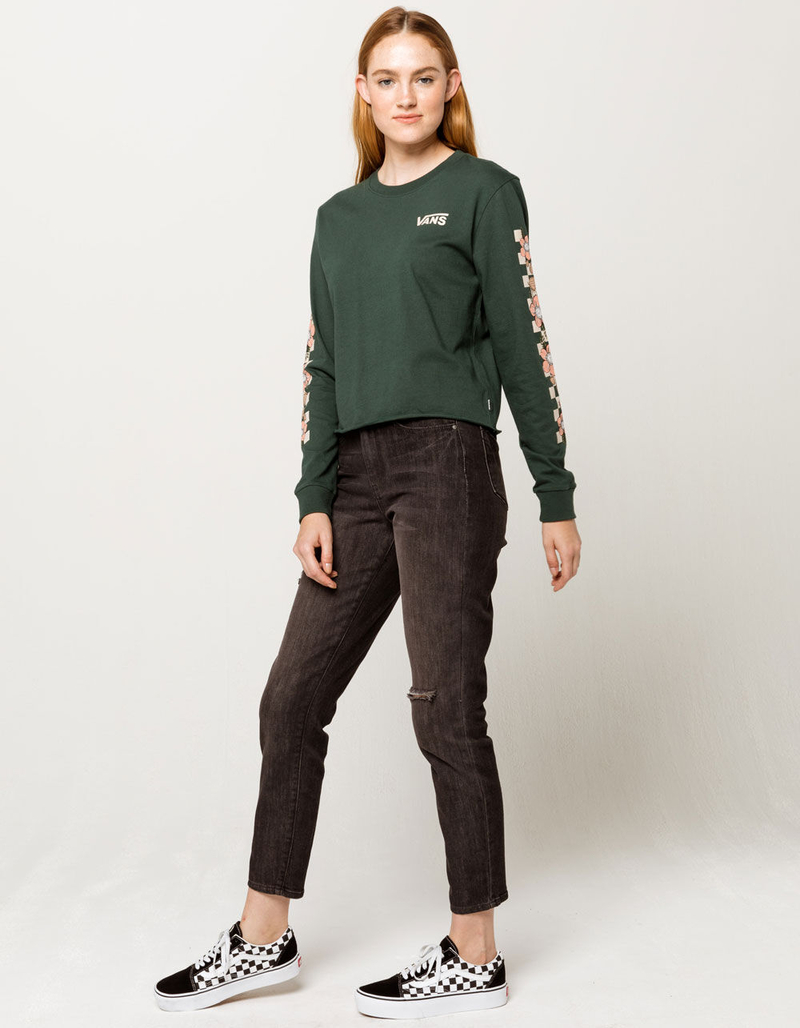 VANS Floral Womens Crop Tee image number 3