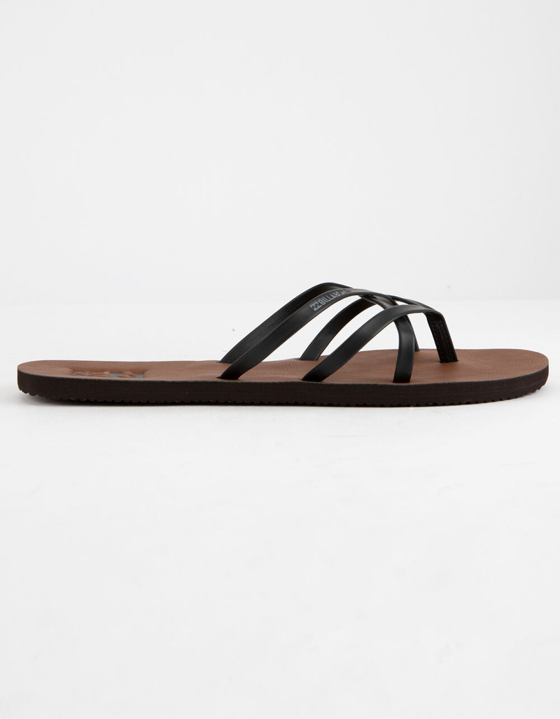 BILLABONG Paradise Cove Black Womens Sandals image number 2