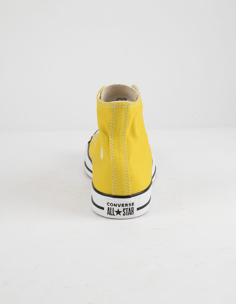 CONVERSE Chuck Taylor All Star Bold Citron High Top Womens Shoes image number 3