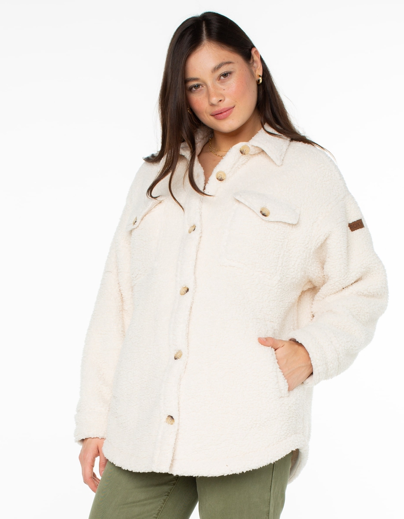 ROXY Overlander Solid Sherpa Jacket image number 1