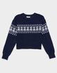 NO COMMENT Girls Bear Sweater image number 1