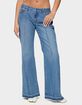 EDIKTED Nerissa Low Rise Flared Jeans image number 1