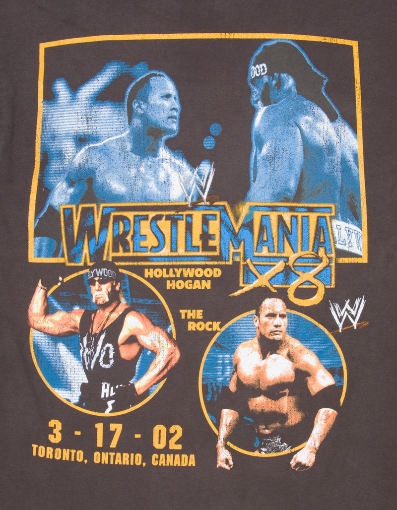 WWE Wrestlemania 2002 Mens Tee image number 2