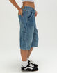 RSQ Womens Low Rise Carpenter Jorts image number 4