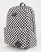 VANS Old Skool II Black & White Checkerboard Backpack image number 3