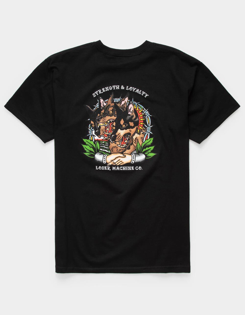 LOSER MACHINE Pharoahs Dogs Mens T-Shirt image number 0