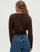 NECTAR CLOTHING Womens Off The Shoulder Sweater image number 4