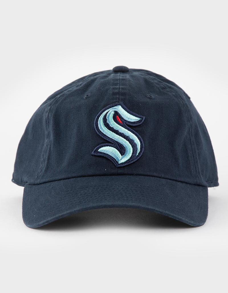 AMERICAN NEEDLE Blue Line Seattle Kraken NHL Mens Strapback Hat image number 1