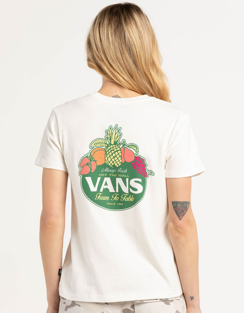 VANS Fruit Party Label Womens Tee image number 0