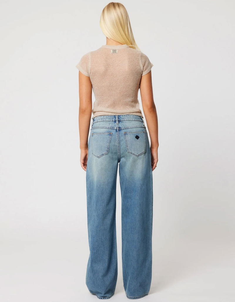 ABRAND 95 Mid Baggy Gisele Womens Jeans image number 4