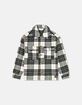 WESC Button Mens Flannel Jacket image number 1