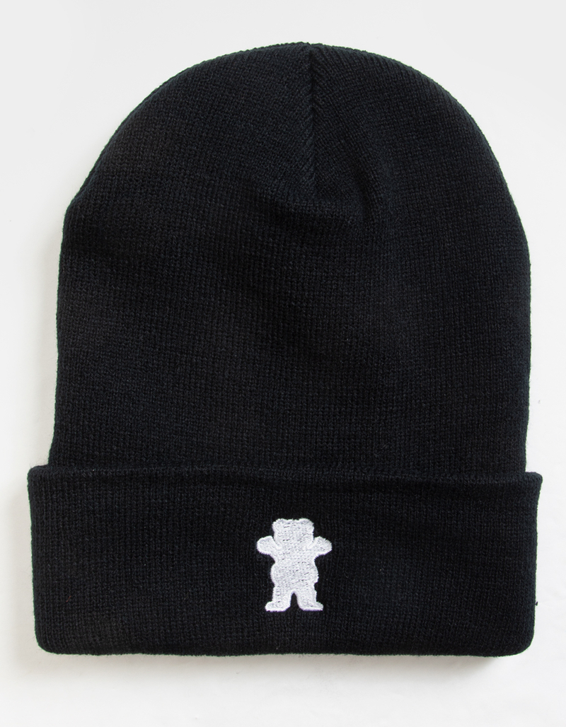 GRIZZLY OG Bear Embroidered Beanie image number 0