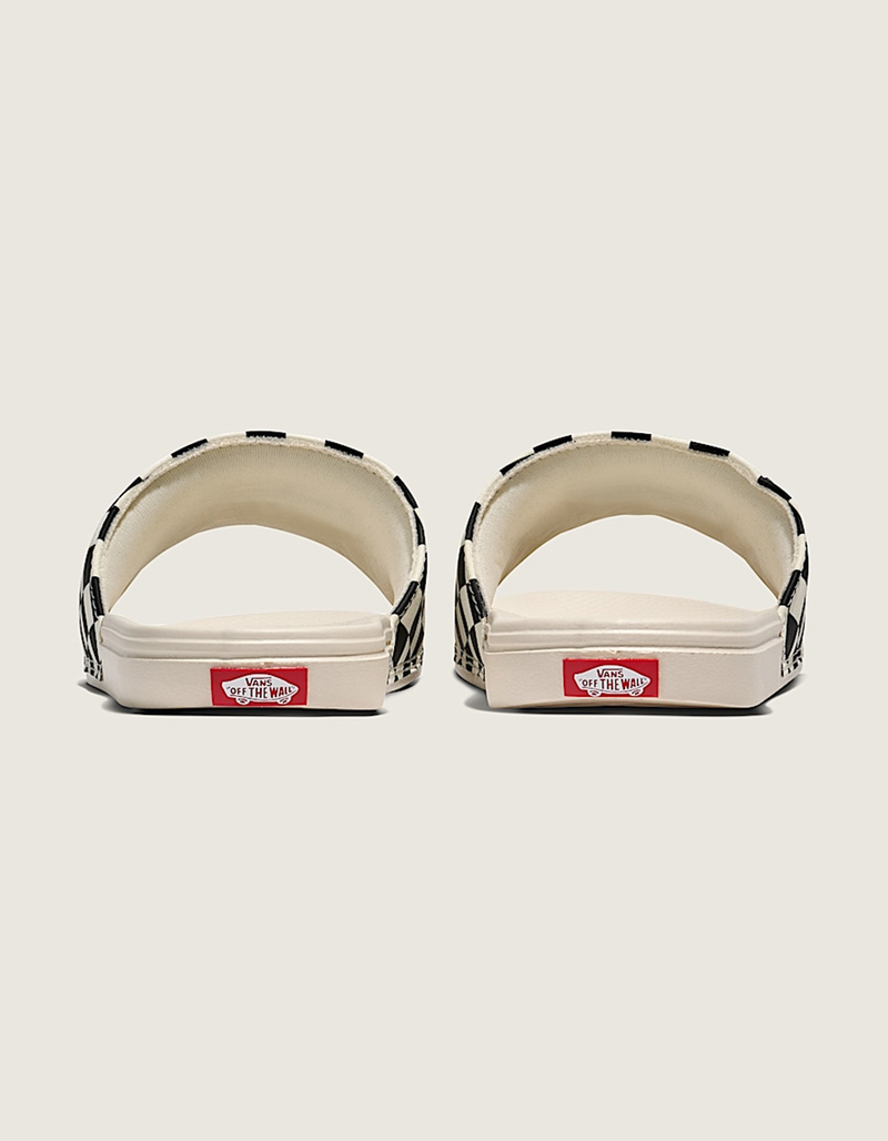 VANS La Costa Checkerboard Womens Slide Sandals image number 3