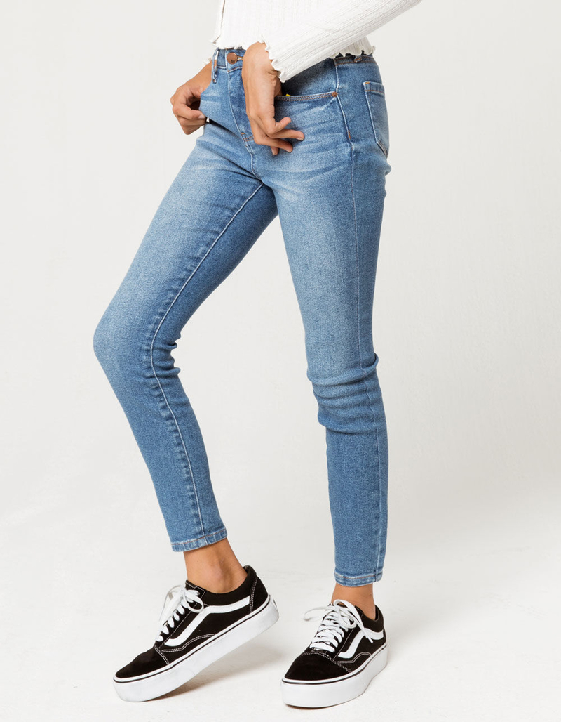 RSQ High Rise Ankle Skinny Girls Medium Wash Jeans image number 2