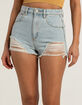 ABRAND A High Relaxed Womens Denim Shorts image number 2