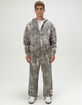 RSQ Mens Oversized Zip-Up Hoodie image number 1