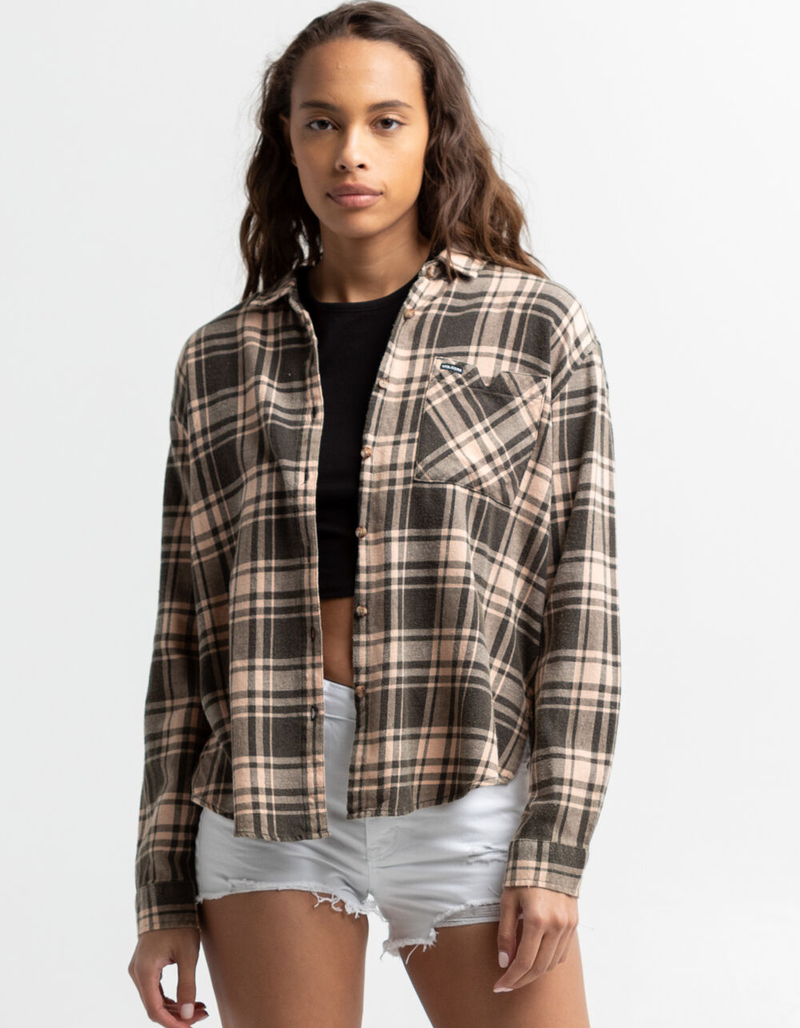 VOLCOM Plaid to Meet U Womens Flannel image number 3