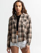 VOLCOM Plaid to Meet U Womens Flannel image number 4