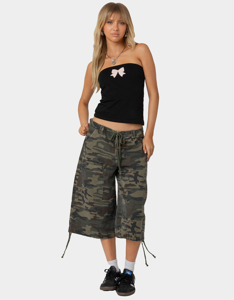EDIKTED Bow Patch Tube Top image number 4