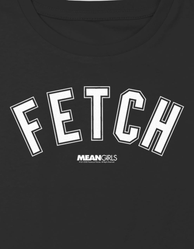 MEAN GIRLS Fetch Collegiate Girls Crop Tee image number 1