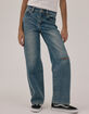 RSQ High Rise Wide Leg Girls Jeans image number 2
