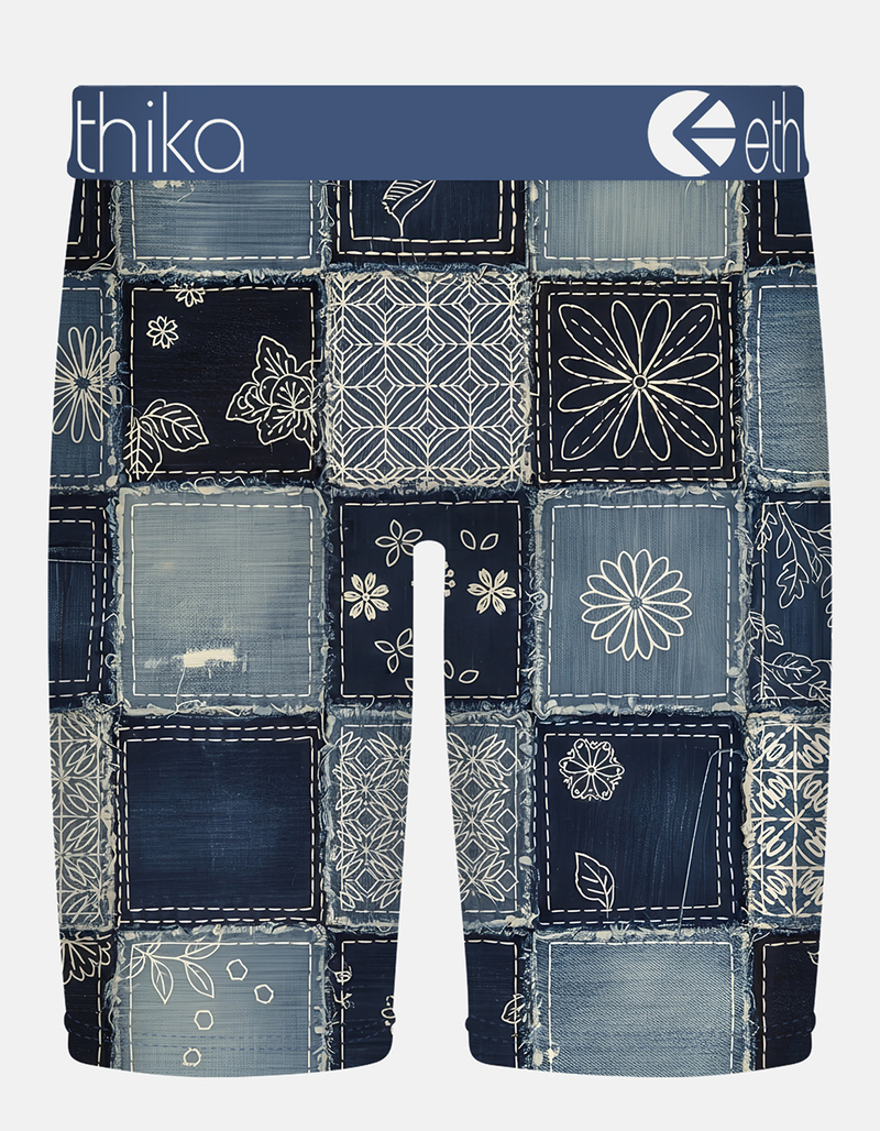 ETHIKA Bomber Sashiko Staple Mens Boxer Briefs image number 1