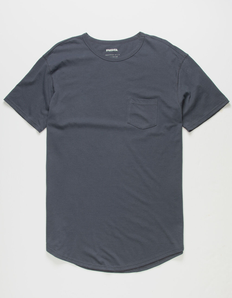 RSQ Mens Tall Pocket Tee image number 1