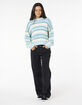 RIP CURL Neon Isles Cotton Stripe Knit Womens Sweater image number 3