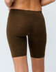 BOZZOLO Olive Womens Biker Shorts image number 3
