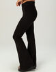 TILLYS Womens Crossover Flare Pants image number 3
