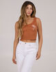 SALTY CREW Greetings Womens Crop Tank Top image number 1